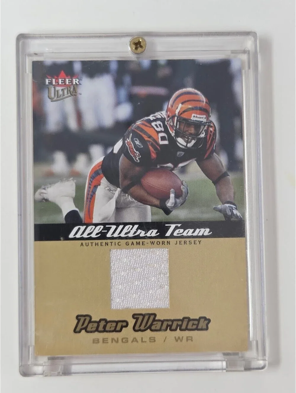2005 Fleer Ultra - All-Ultra Team Peter Warrick #AU-PW (MEM)